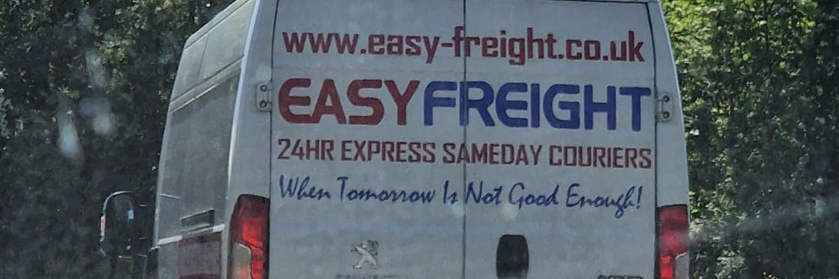 EasyFreight /Dee Valley Couriers banner