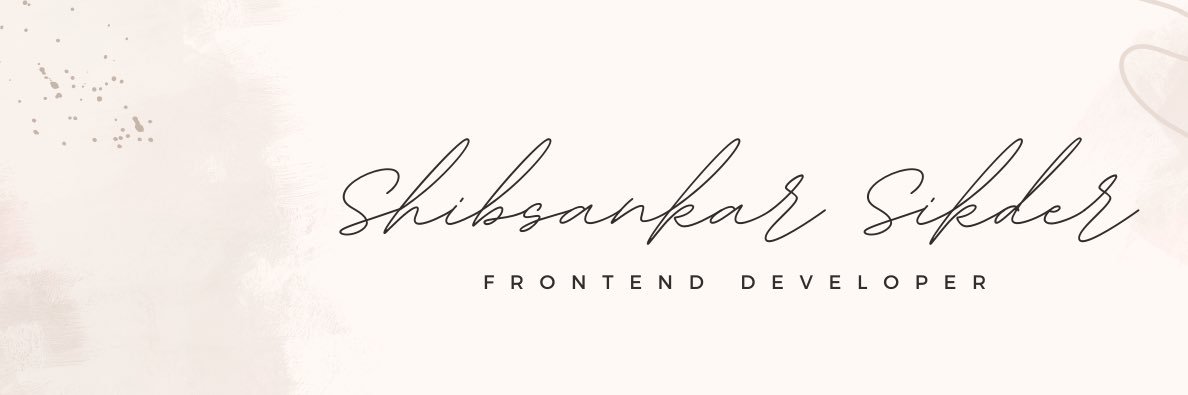 Shibxankar's profile banner image