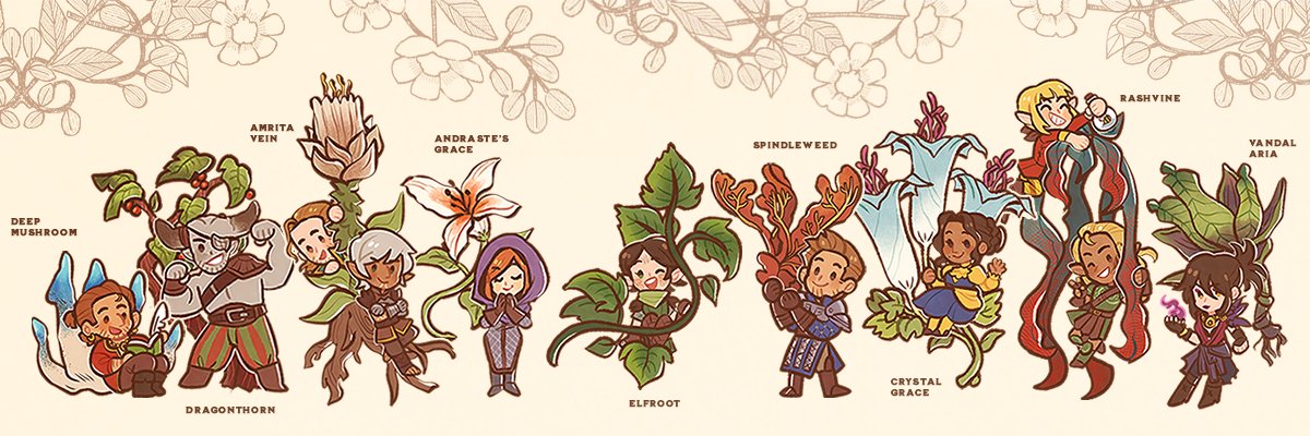 Dragon Age Flower Zine 🌼 | LEFTOVERS SALE TBA banner