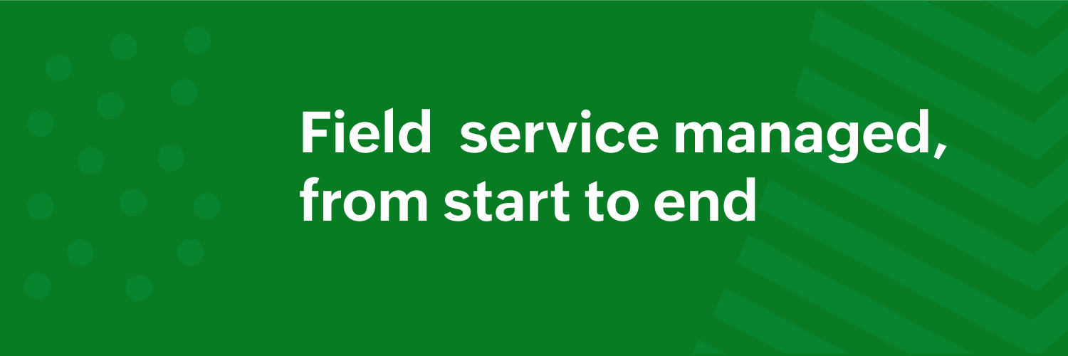 Zoho FSM's banner