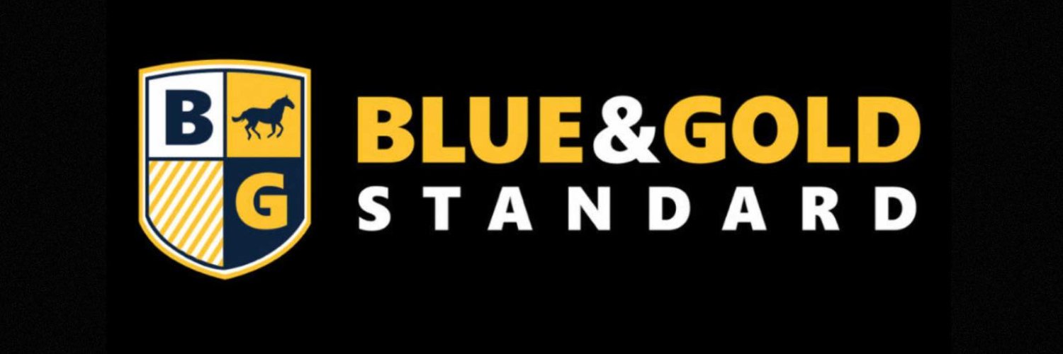 Blue & Gold Standard banner