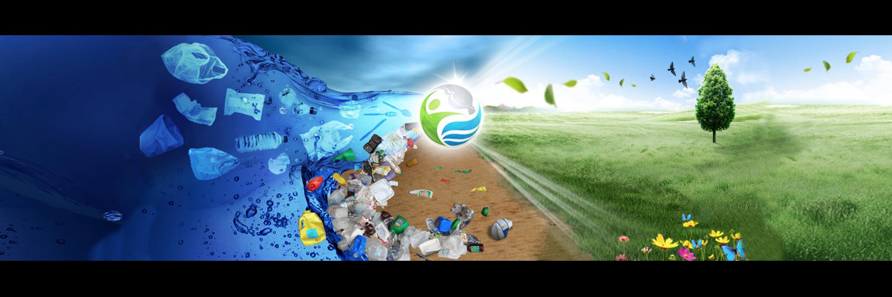 Social Plastic banner