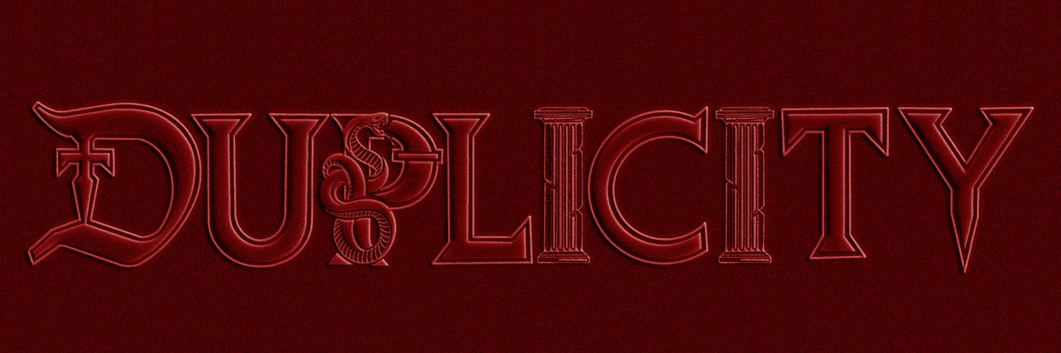 DUPLICITY banner