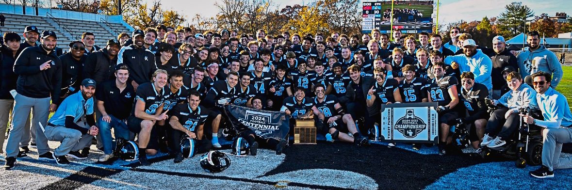 Johns Hopkins Football's banner