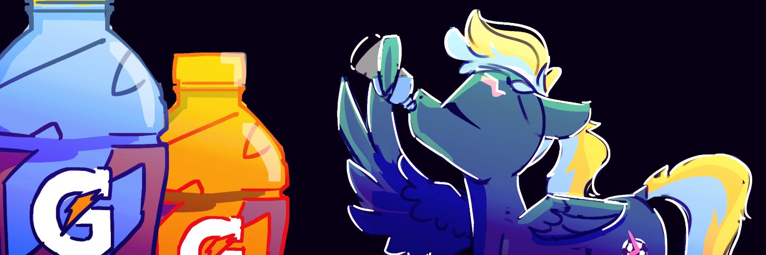 hyper💙🧡 @ trotcon!!'s banner