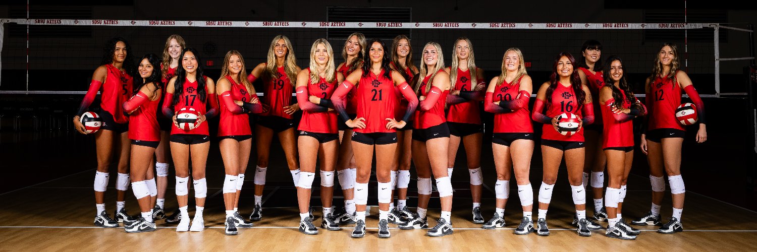 San Diego State Volleyball banner
