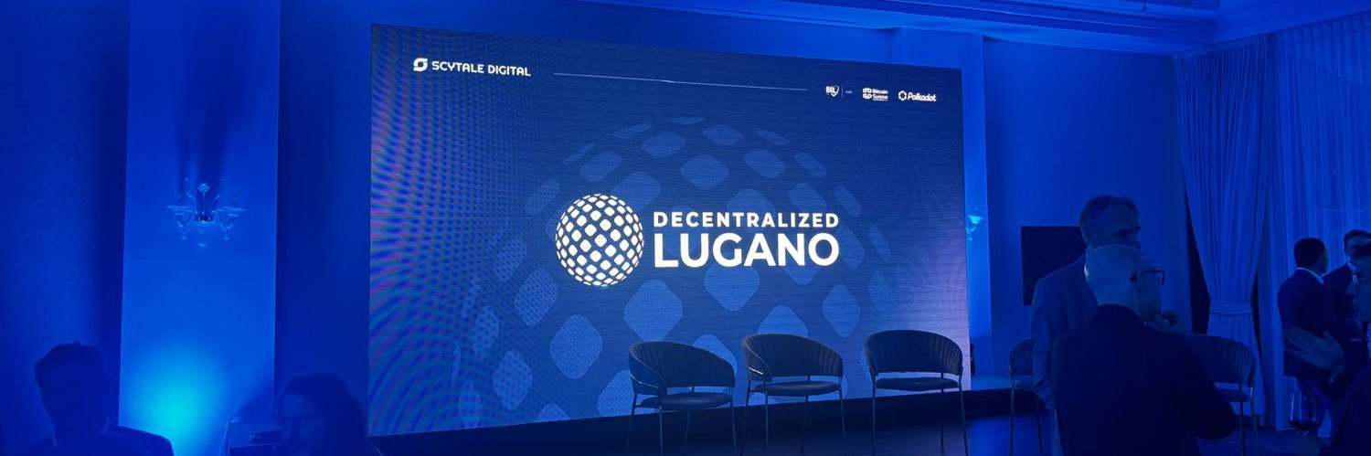 Decentralized Lugano's banner