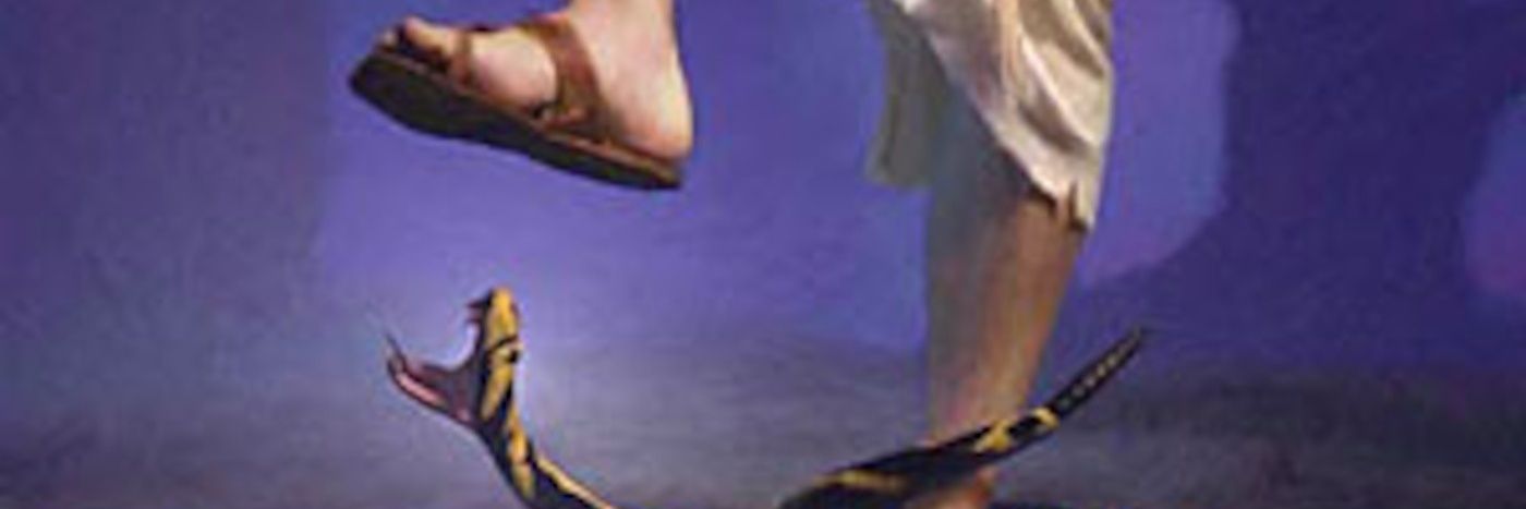 Jesus Christ's servant banner