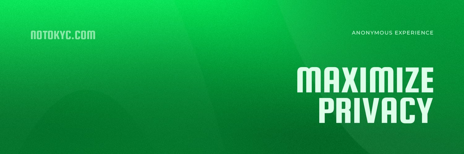 NoToKYC.COM banner