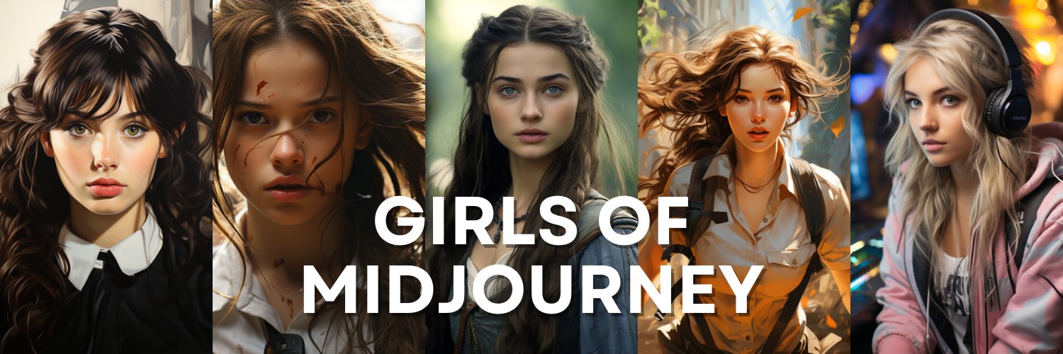 Girls of Midjourney banner
