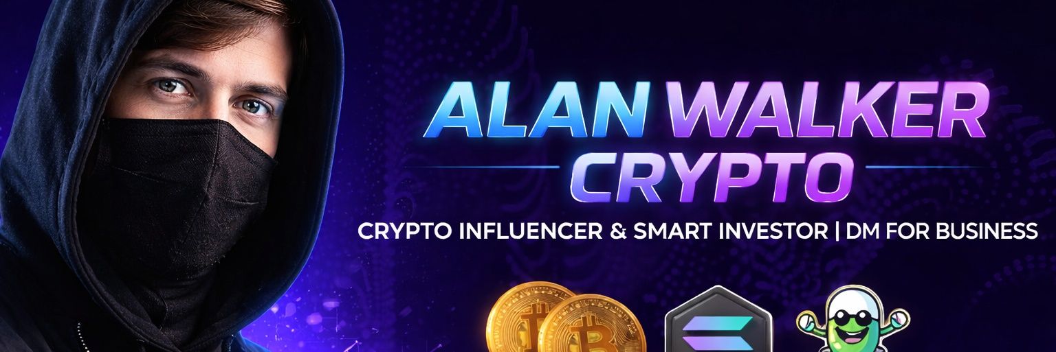 Alan Walker Crypto banner