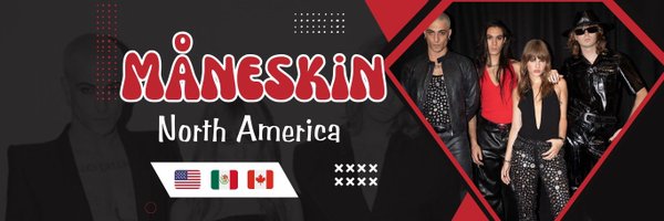 Måneskin North America Profile Banner