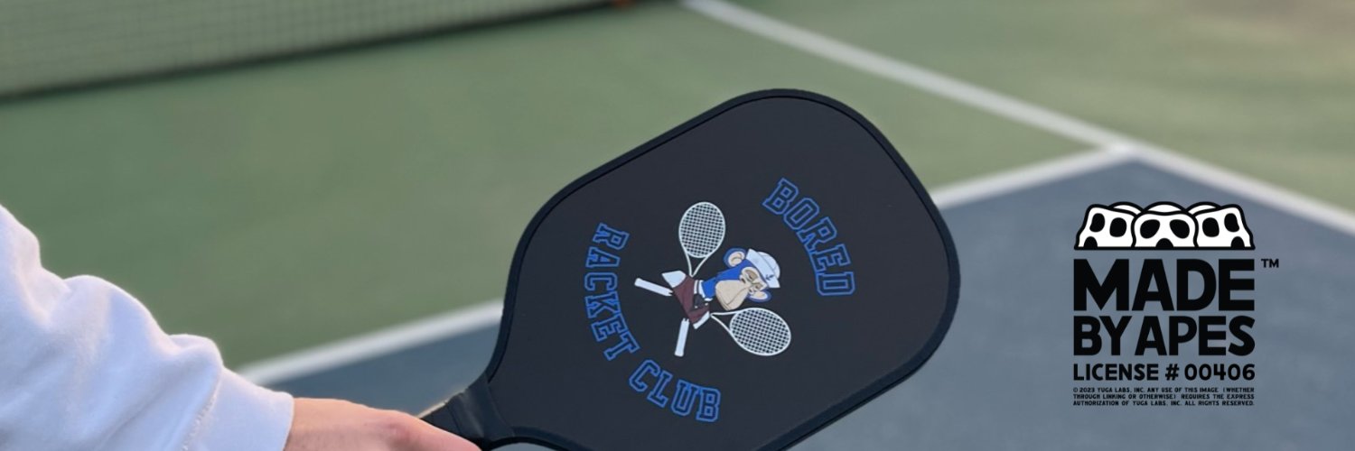 Bored Racket Club banner