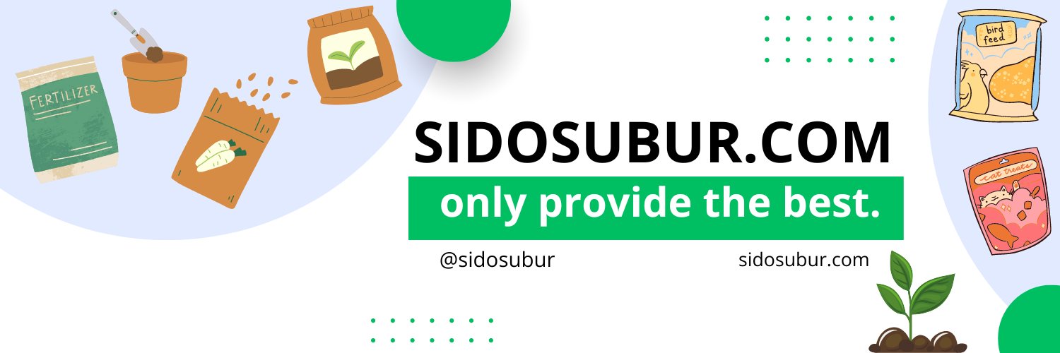 Sido Subur E-Commerce 🛒 banner