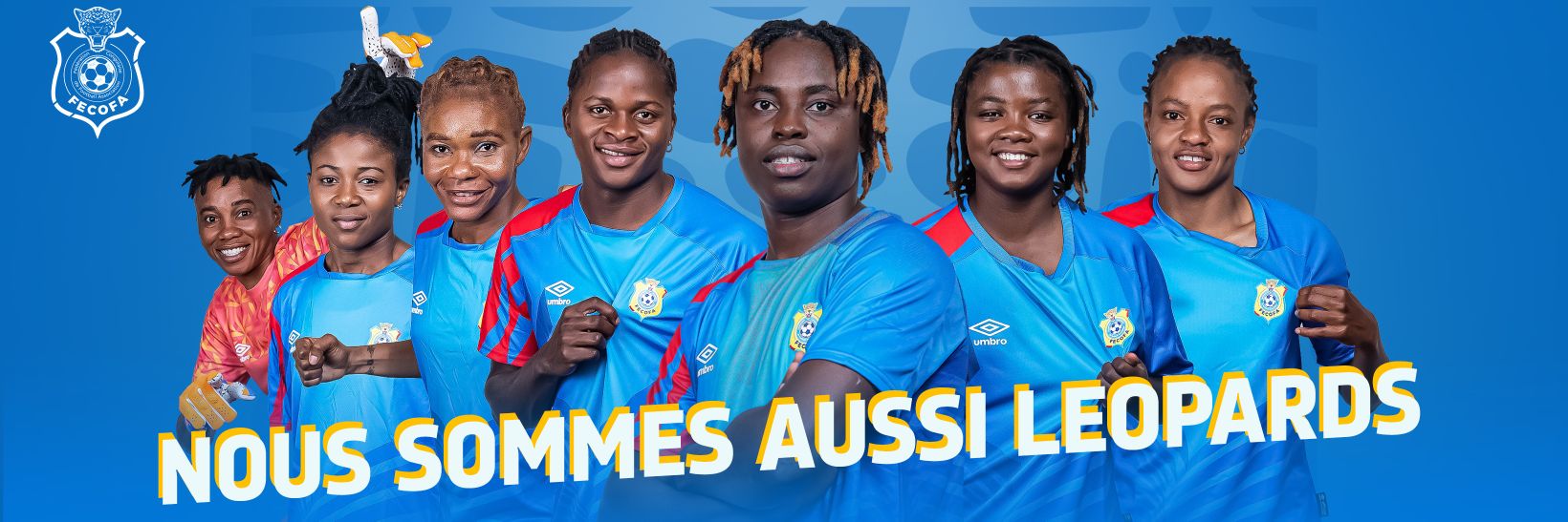 Équipe Nationale Féminine de Football-Léopards RDC banner