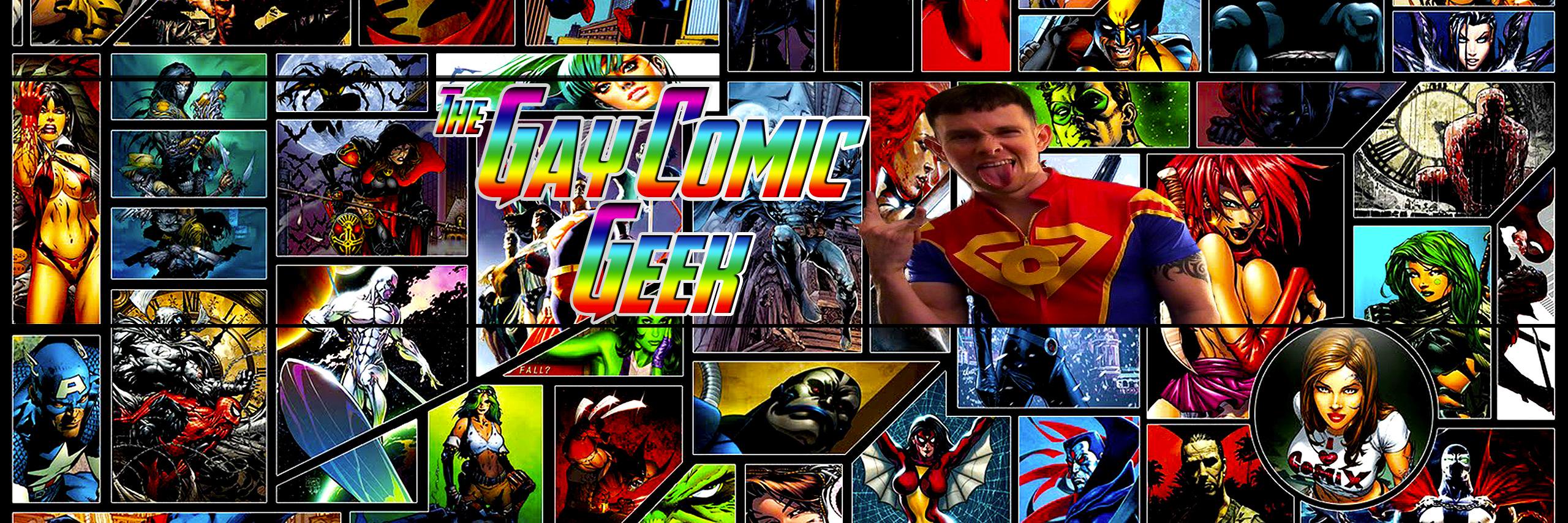 Gay Comic Geek banner