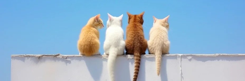 Cats bring healing to the world😺 banner
