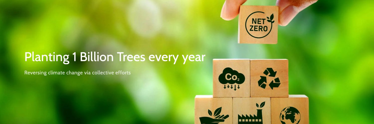 Grow Billion Trees banner