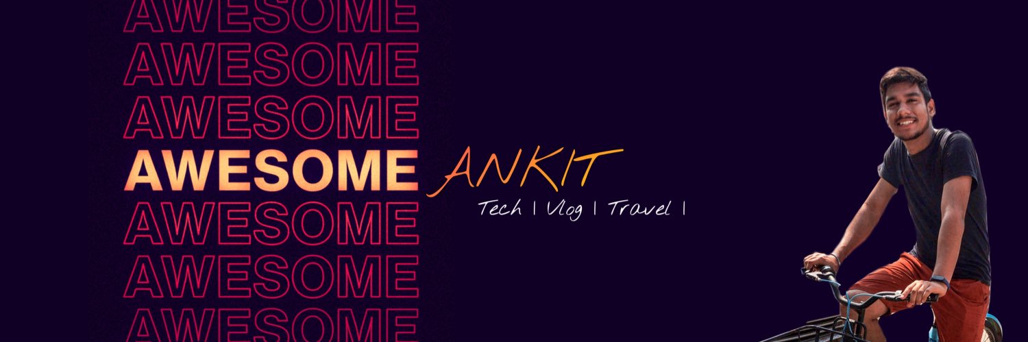 Ankit Singh ⚡ banner