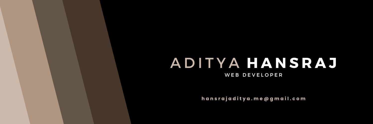 ADITYA✨ banner