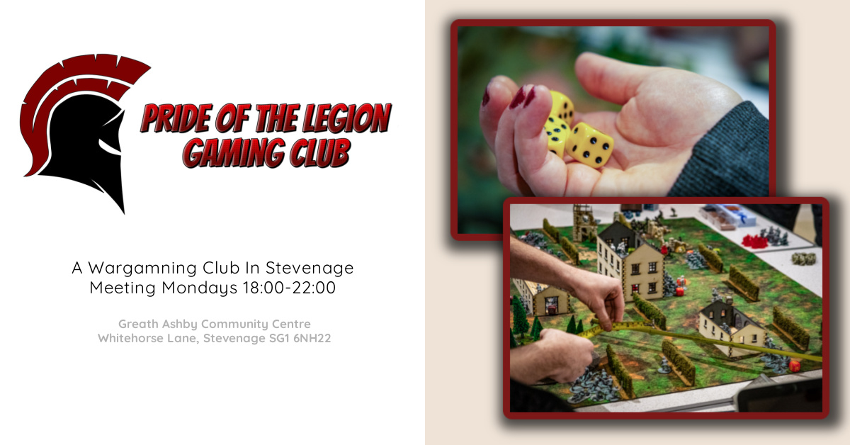 Pride of the Legion Gaming Club banner