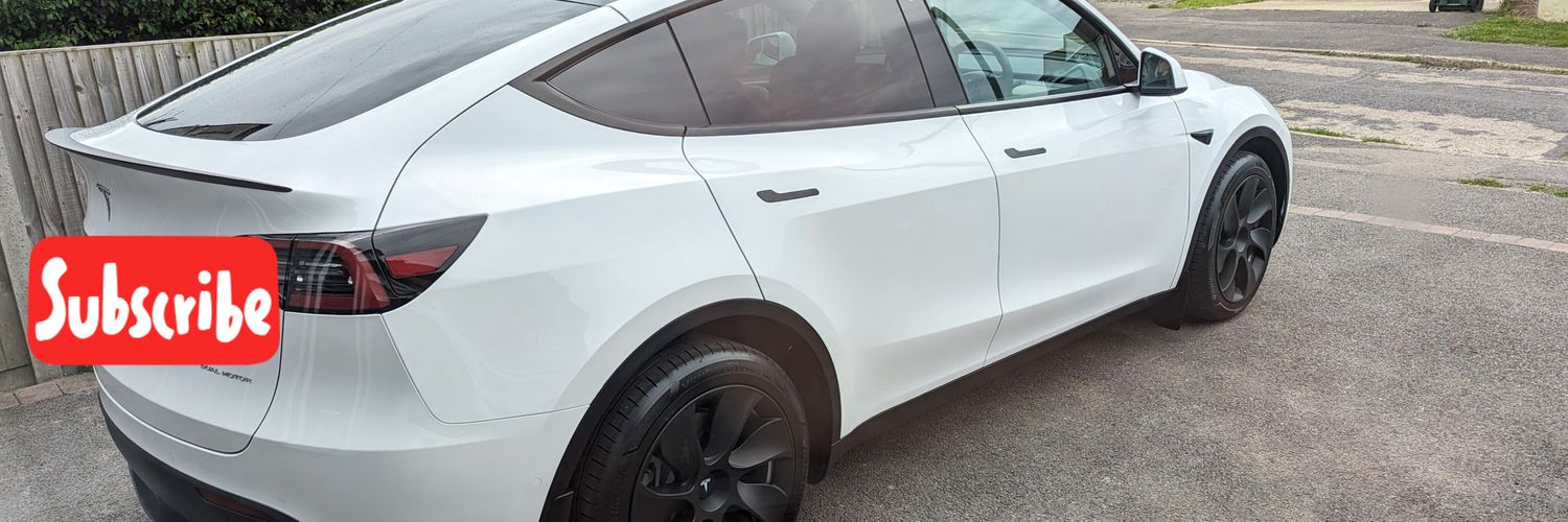 I Bought A Tesla banner