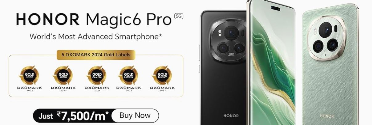 Honor Tech India News banner