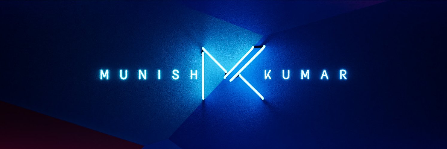 iamunishkumar's profile banner image