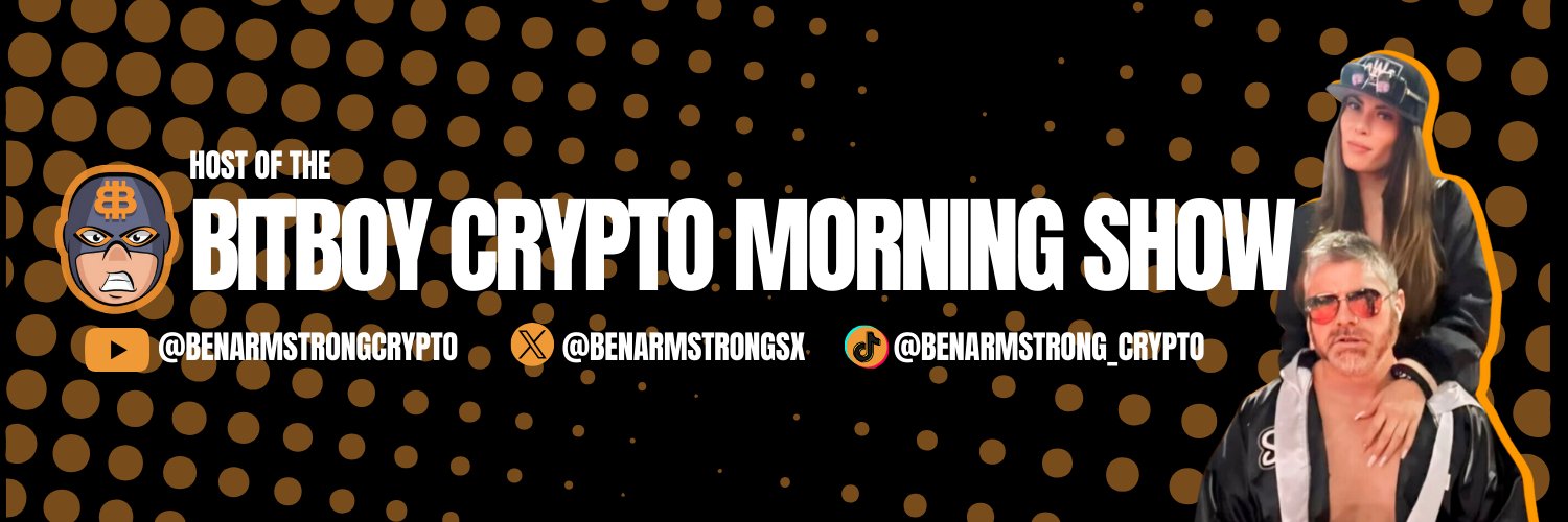 Ben Armstrong aka BitBoy Crypto Profile Banner