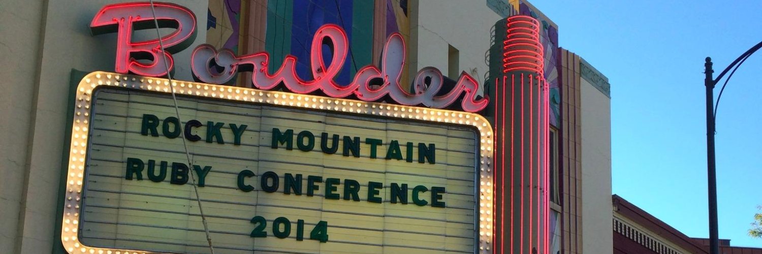 Rocky Mountain Ruby Conference's banner