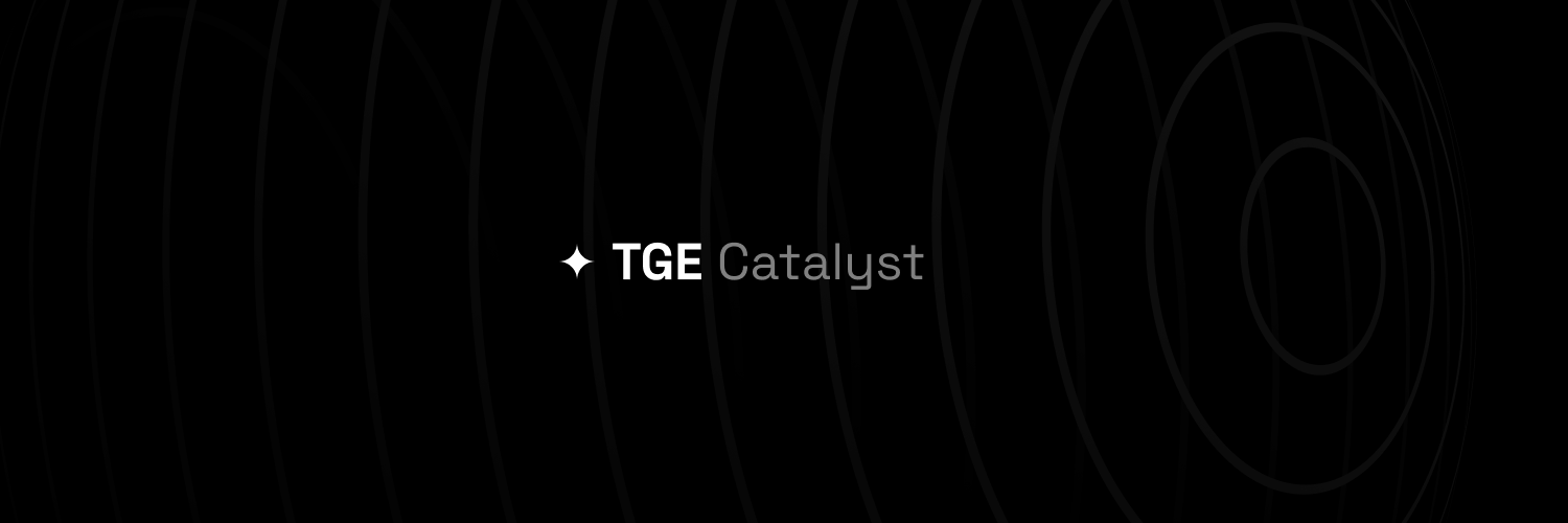 TGE Catalyst banner