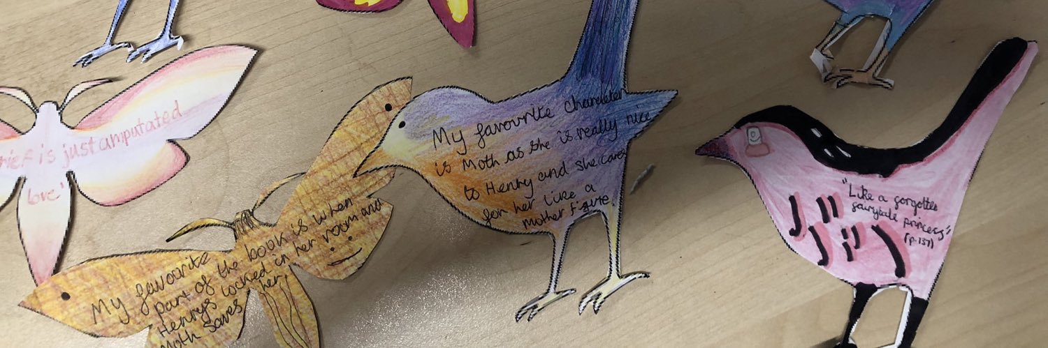 English at Millais School banner