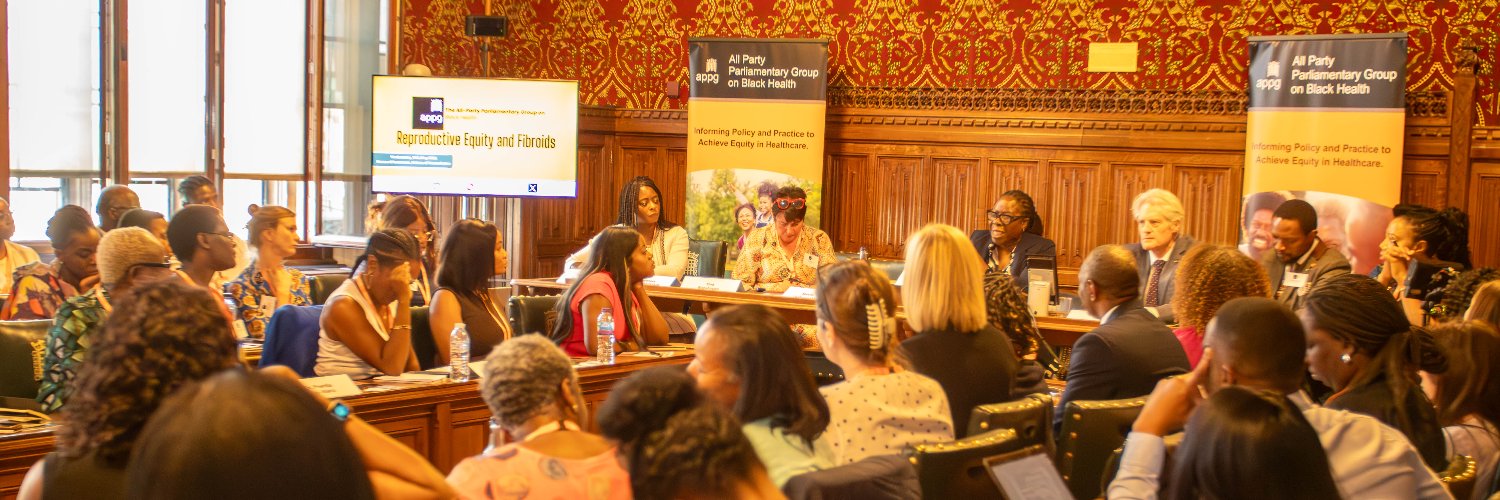 APPG Black Health's banner