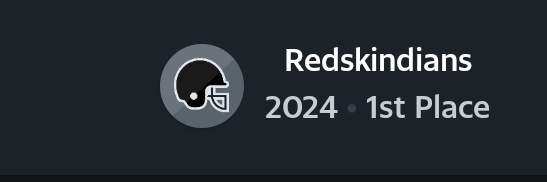 redskindian's profile banner image