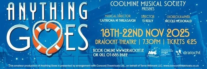 Coolmine Musical-Soc banner