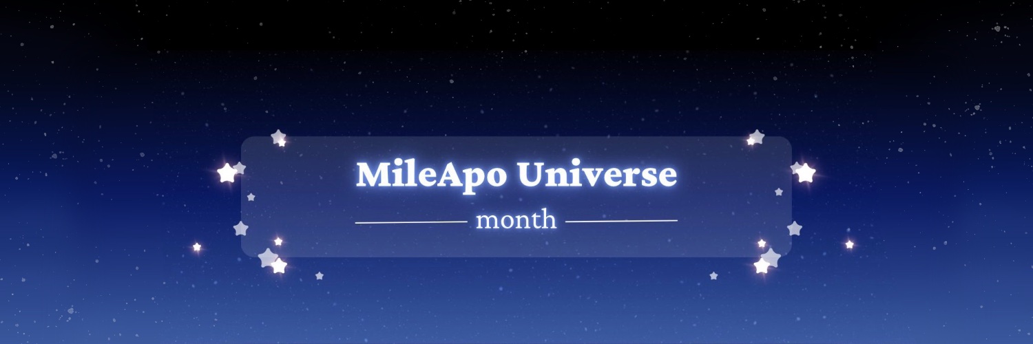 MileApo Universe Month banner