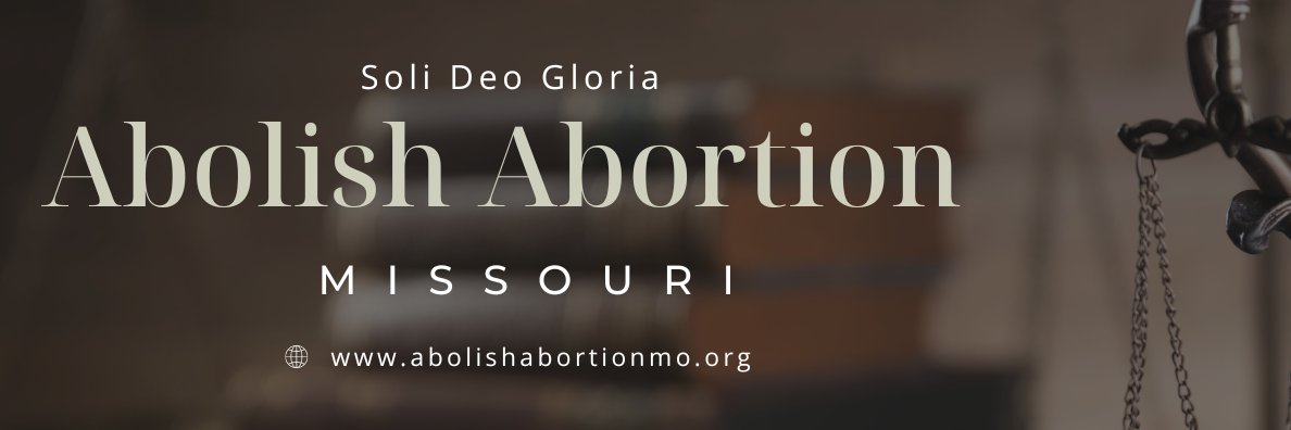 Abolish Abortion Missouri's banner