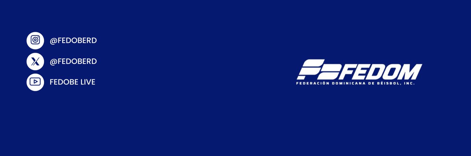 Federación Dominicana de Béisbol ⚾️🇩🇴 banner