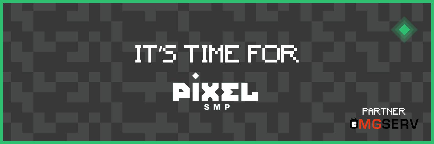 Pixel SMP banner