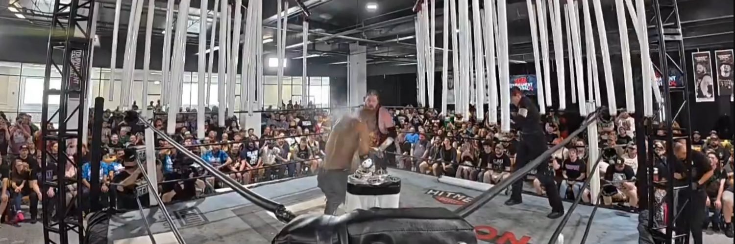 Celebrate Wrestling's banner
