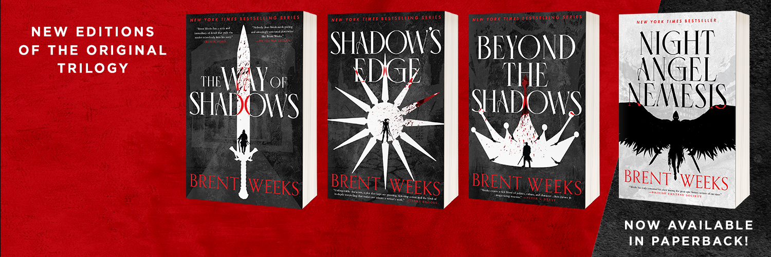 Brent Weeks's banner