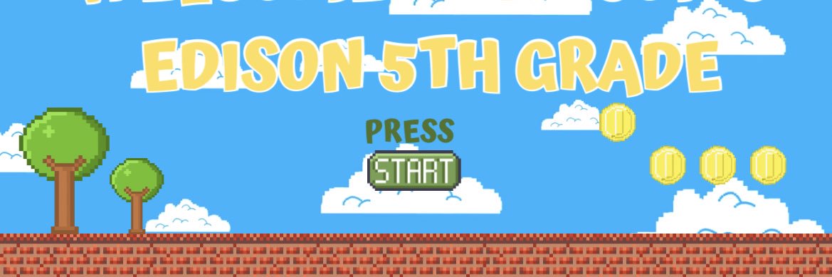 Edison Fifth Grade banner