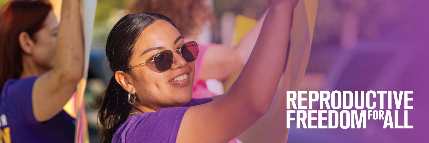 Reproductive Freedom for All's banner