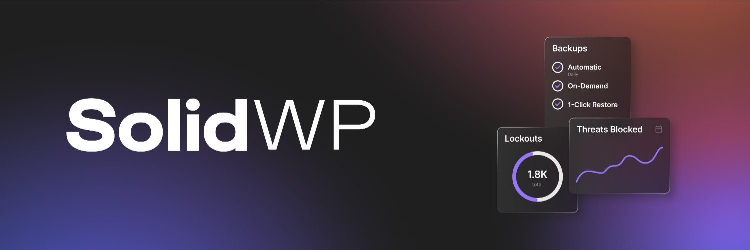 SolidWP's banner