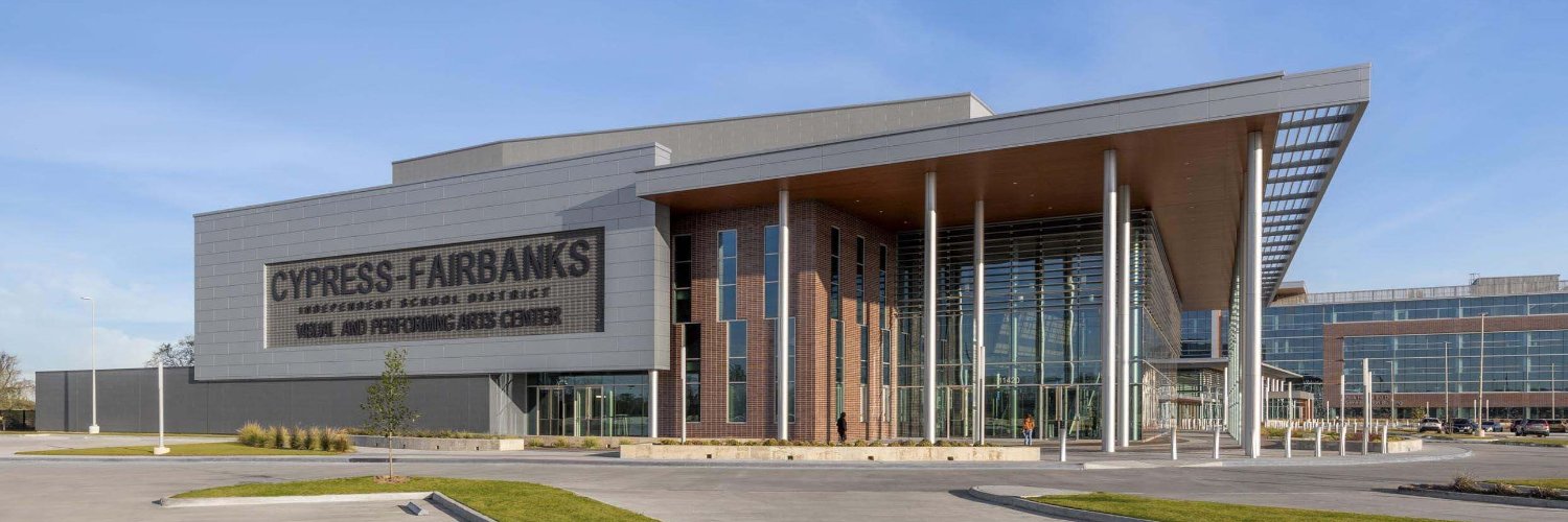 CFISD Visual and Performing Arts Center's banner