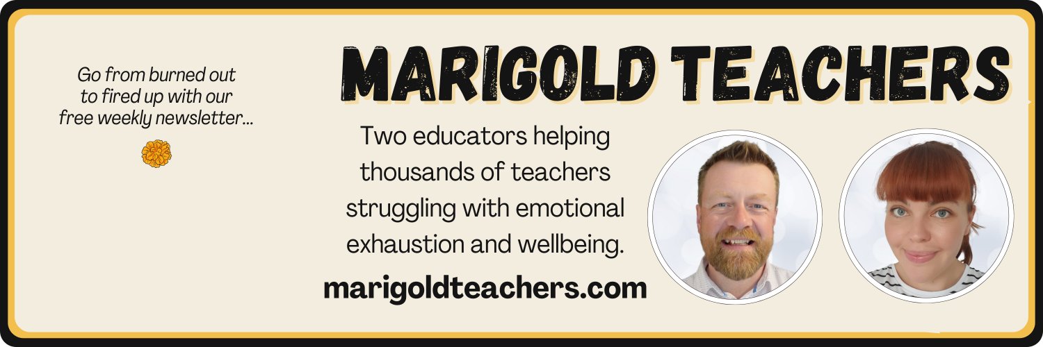 Marigold Teachers banner