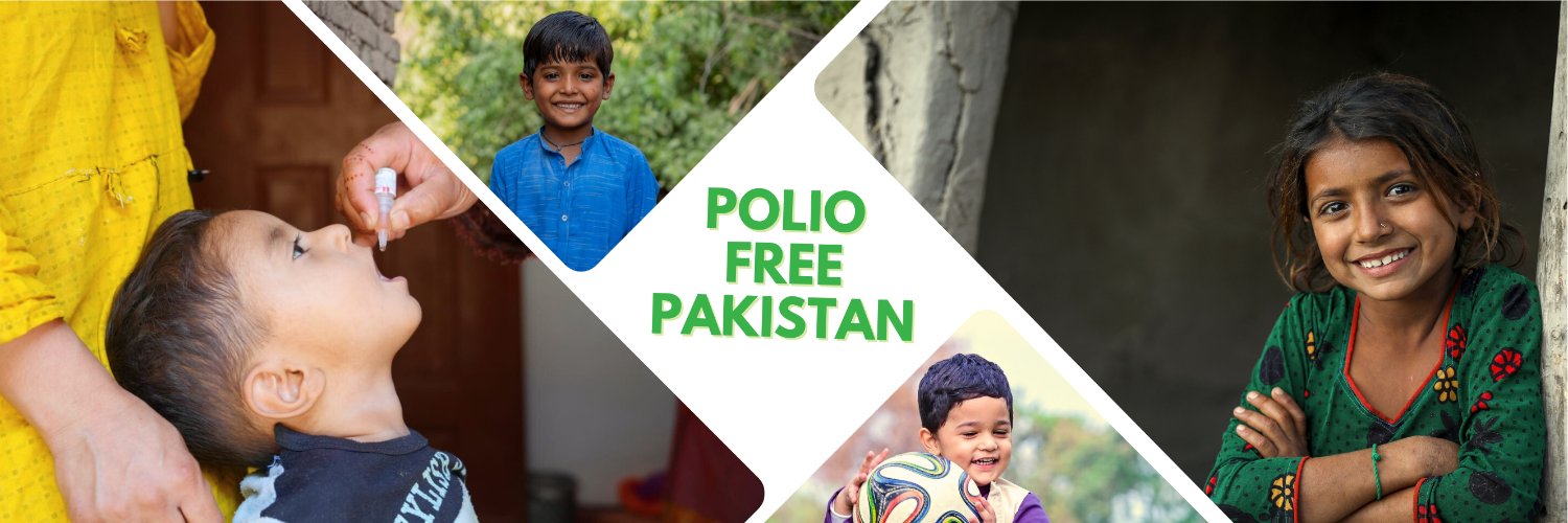 Pak Fights Polio banner