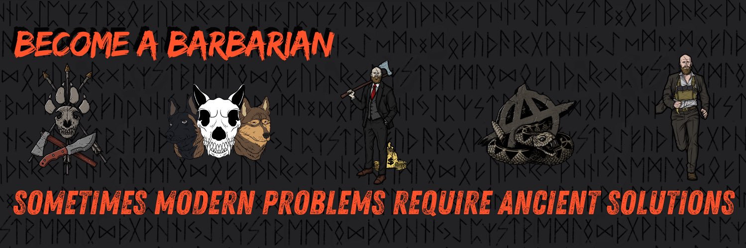 Modern Barbarian's banner