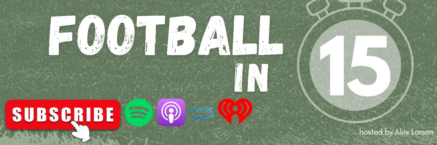 Football in 15 Podcast banner