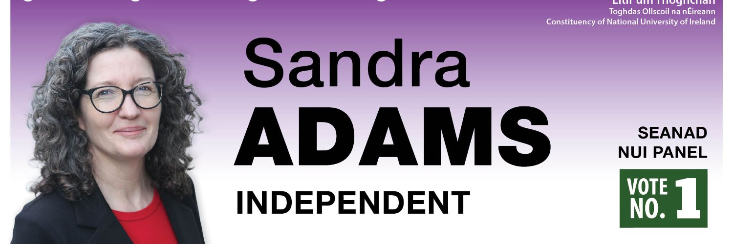 Sandra Adams's banner